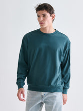 Xside Petrol Crew Neck Printed Men Sweatshirt