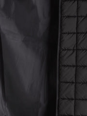 Southblue Black Slim Fit Stand Collar Men Puffer Vest