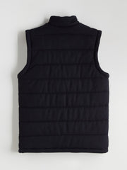 LCW Vision Navy Blue Slim Fit Stand Collar Men Puffer Vest
