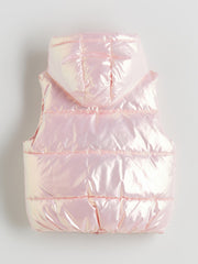 LCW Kids Hooded Girls Waistcoat