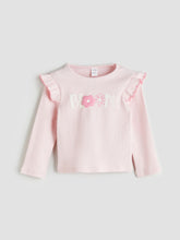 LCW Kids Crew Neck Printed Girls T-Shirt