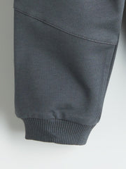 LCW Baby Brown Printed Baby Boy T-Shirt And Pants 2-Pack