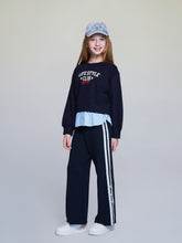 LCW Kids Navy Blue Elastic Waist Girls Tracksuit Bottoms