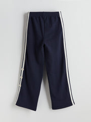 LCW Kids Navy Blue Elastic Waist Girls Tracksuit Bottoms