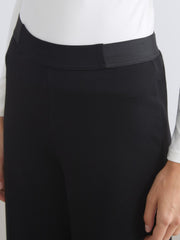 LCW Classic Elastic Waist Wide Leg Women Trousers