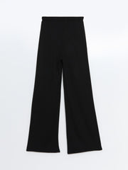 LCW Classic Elastic Waist Wide Leg Women Trousers