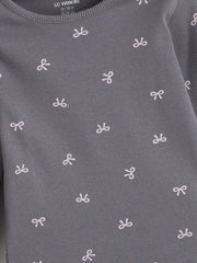 LCW Baby Pink Ribbon Detailed Baby Girl T-Shirt 3-Pack