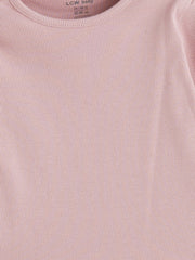 LCW Baby Pink Ribbon Detailed Baby Girl T-Shirt 3-Pack