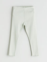 LCW Baby Ecru Elastic Waist Baby Girl Leggings 3-Pack