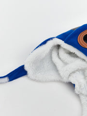 LCW Accessories Navy Blue Embroidered BoyS Snow Hat