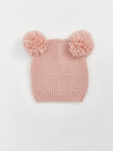 LCW Accessories Pink Pompom Detailed Baby Girl Beanie