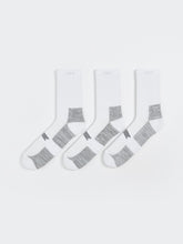 LCW Accessories White Patterned Men Ankle Socks 3-Pack