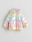 LCW Kids Pink Color Block Girls Puffer Coat
