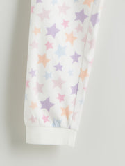 LCW Kids Crew Neck Girls Pyjama Set