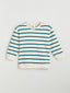 LCW Kids Beige Crew Neck Striped Boys Sweatshirt
