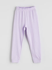 LCW Kids Crew Neck Girls Pyjama Set 2 Pack