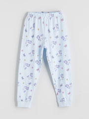 LCW Kids Crew Neck Girls Pyjama Set 2 Pack