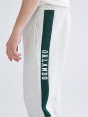 Xside Gray Standard Fit Men Jogger Sweatpants