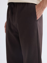 Xside Black Relaxed Fit Men Tracksuit Bottoms