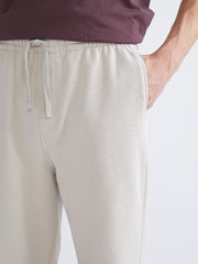 Xside Black Relaxed Fit Men Tracksuit Bottoms