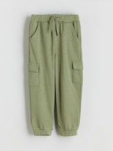 LCW Kids Green Elastic Waist Boy Jogger Tracksuit Bottoms