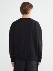 Xside Crew Neck Printed Men Thick Sweatshirt