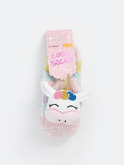 LCW Kids Mixed Non-Slip Sole Girls Home Socks