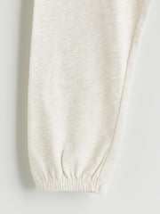 LCW Baby Elastic Waist Basic Baby Girls Pyjama Bottoms 3-Pack