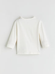 LCW Baby Beige Printed Baby Boy Pajama Set 2-Piece