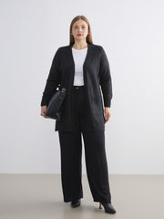 LCW Classic Brown Shawl Collar Women Knitwear Cardigan