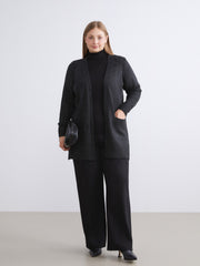 LCW Classic Brown Shawl Collar Women Knitwear Cardigan