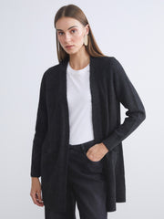 LCW Classic Brown Shawl Collar Women Knitwear Cardigan