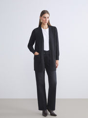 LCW Classic Brown Shawl Collar Women Knitwear Cardigan