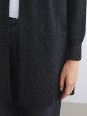 LCW Classic Brown Shawl Collar Women Knitwear Cardigan