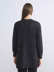 LCW Classic Brown Shawl Collar Women Knitwear Cardigan