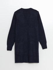 LCW Classic Brown Shawl Collar Women Knitwear Cardigan