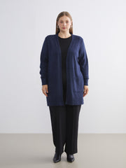 LCW Classic Brown Shawl Collar Women Knitwear Cardigan