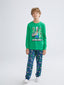 LCW Kids Minecraft Printed Boys Pyjama Set