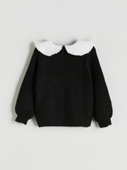 LCW Kids Baby Collar GirlS Sweater