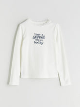 LCW Kids Crew Neck Girls T-Shirt