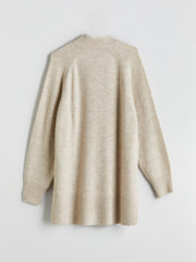 LCW Modest Funnel Neck Oversize Women Knitwear Tunic