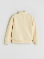 LCW Kids High Collar GirlS Thick Tracksuit Set