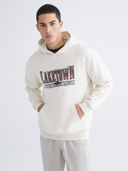 Xside Man Beige Hoodie