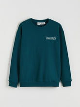 LCW Kids Crew Neck Dragon Ball Printed Men Thick Sweatshirt