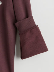 LCW Kids Printed Boys Thick Sweatshirt