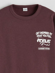 LCW Kids Printed Boys Thick Sweatshirt