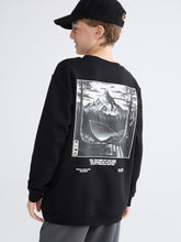 LCW Kids Crew Neck Printed Boys Thick Sweatshirt