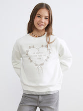 LCW Kids Crew Neck GirlS Thick Sweatshirt