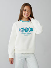 LCW Kids London Printed Girls Thick Sweatshirt