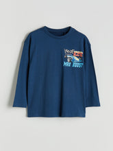 LCW Kids Crew Neck Long Sleeve Printed Boys T-Shirt